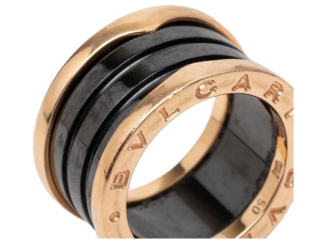Bvlgari Bulgari B-zero1 4-Band Ring Schwarz - Ansicht 6