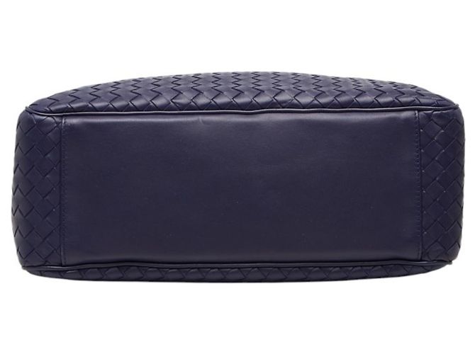 Borsa Bottega Veneta Intrecciato Blu navy - vista 3
