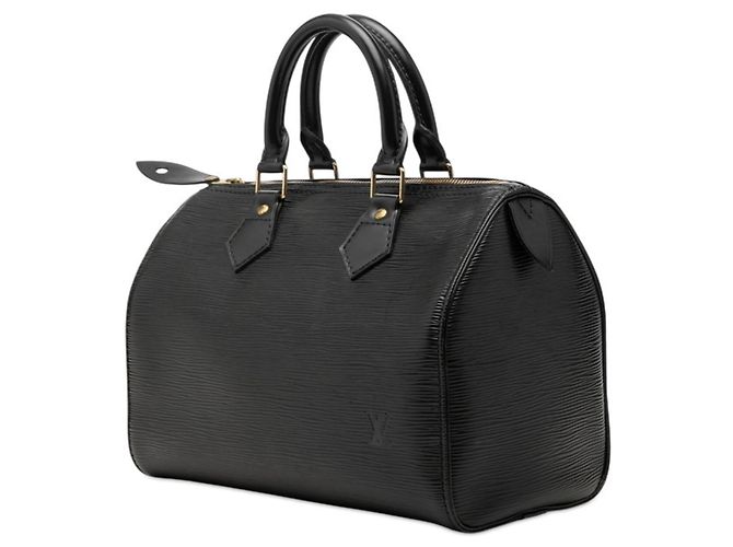 Borsa Louis Vuitton Epi Speedy 25 Mini Boston Nero - vista 2