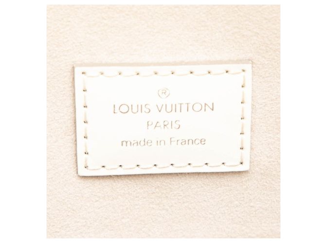 Sac à main Louis Vuitton Epi Pont Neuf PM Blanc Blanc cassé - vue 6