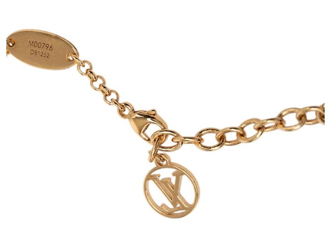 Collana LV Speedy Louis Vuitton D'oro - vista 4