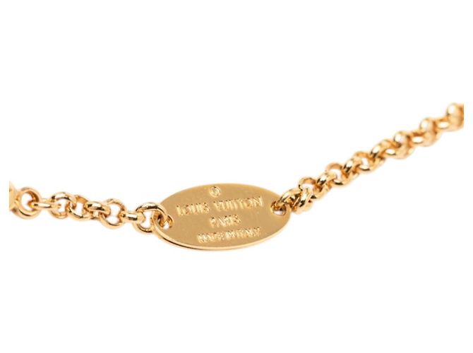 Collana LV Speedy Louis Vuitton D'oro - vista 6