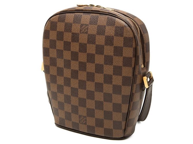 Borsa a tracolla Louis Vuitton Damier Ipanema PM Marrone - vista 2