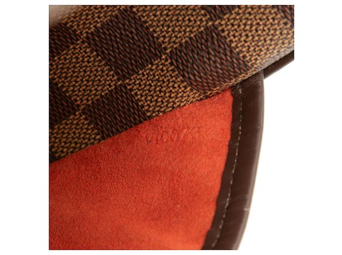 Borsa a tracolla Louis Vuitton Damier Ipanema PM Marrone - vista 8
