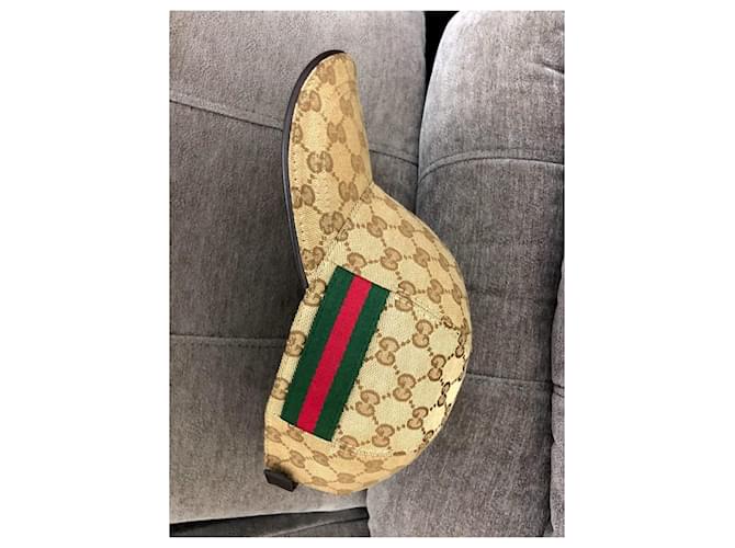 Gucci GG Monogram Baseballkappe Braun - Ansicht 3