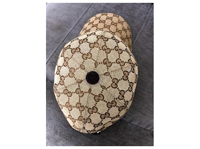 Gucci GG Monogram Baseballkappe Braun - Ansicht 4
