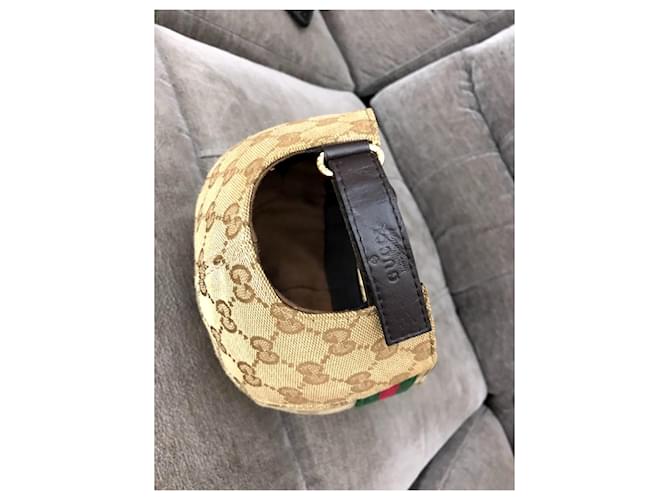 Gucci GG Monogram Baseballkappe Braun - Ansicht 6