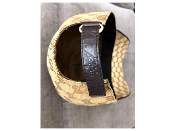 Gucci GG Monogram Baseballkappe Braun - Ansicht 8