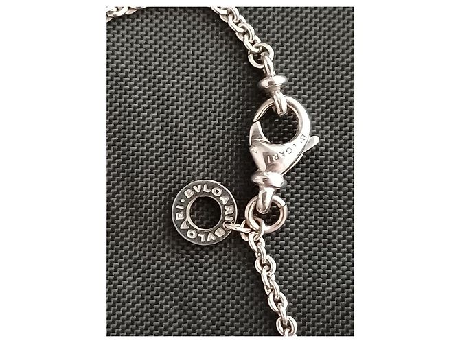 Collana Bulgari B.Zero1 in oro bianco Argento - vista 2