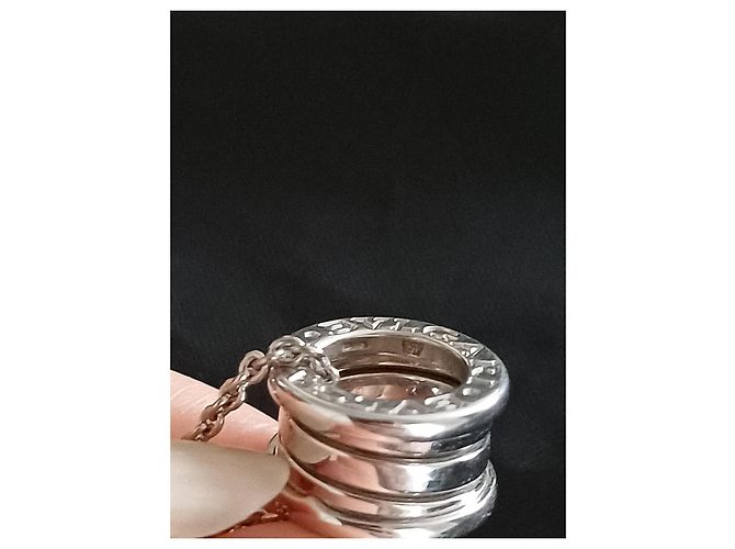 Collana Bulgari B.Zero1 in oro bianco Argento - vista 7