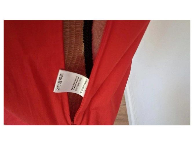 Zapa Paris Top rojo asimétrico con volantes Roja - vista 7