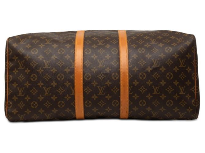 Borsa Boston Louis Vuitton Monogram Keepall 55 Marrone - vista 3