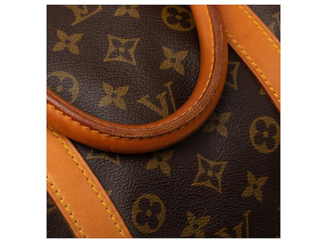 Borsa Boston Louis Vuitton Monogram Keepall 55 Marrone - vista 4