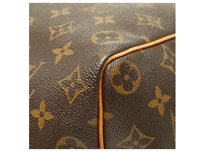 Borsa Louis Vuitton Monogram Speedy 35 Marrone - vista 4