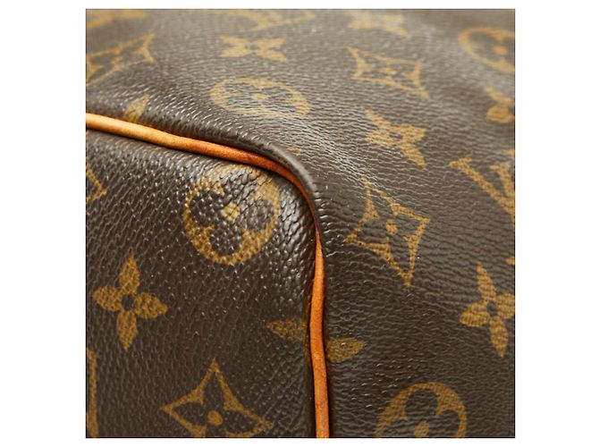 Borsa Louis Vuitton Monogram Speedy 35 Marrone - vista 5