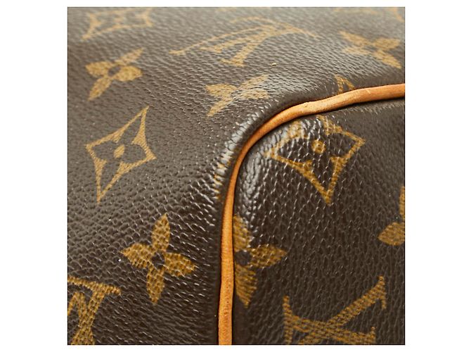 Borsa Louis Vuitton Monogram Speedy 30 Marrone - vista 6