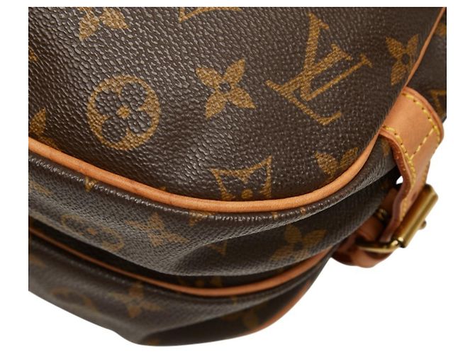 Borsa a tracolla Louis Vuitton Monogram Saumur 30 Marrone - vista 4