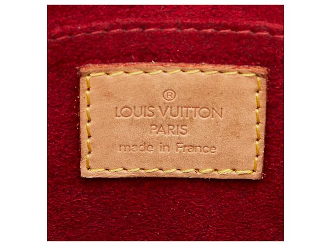 Borsa a tracolla Louis Vuitton Monogram Tambourin Marrone - vista 11