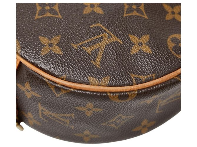 Borsa a tracolla Louis Vuitton Monogram Tambourin Marrone - vista 7