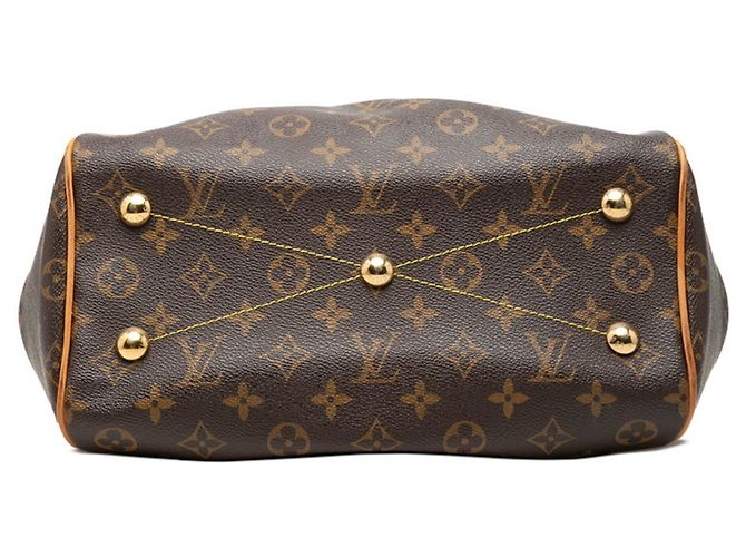 Borsa Louis Vuitton Monogram Tivoli PM Marrone - vista 3