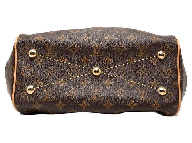 Borsa Louis Vuitton Monogram Tivoli PM Marrone - vista 3