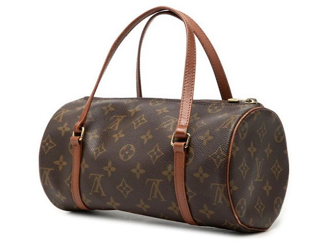Borsa Louis Vuitton Monogram Papillon 26 Marrone - vista 2