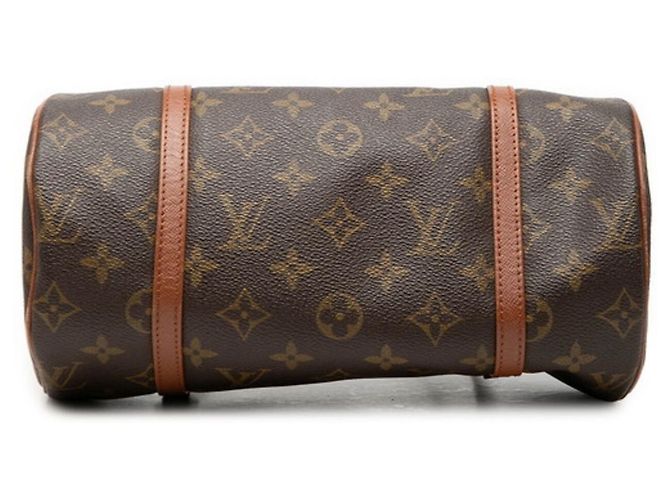 Borsa Louis Vuitton Monogram Papillon 26 Marrone - vista 3