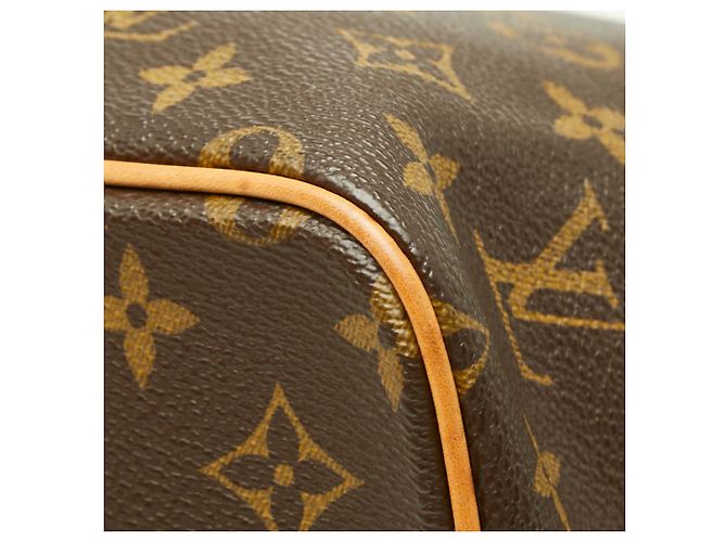 Borsa Louis Vuitton Monogram Palermo PM Marrone - vista 4