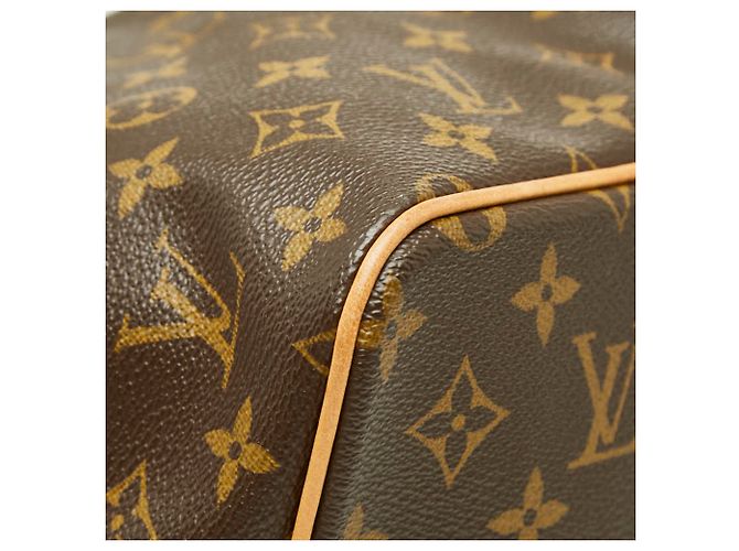 Borsa Louis Vuitton Monogram Palermo PM Marrone - vista 5