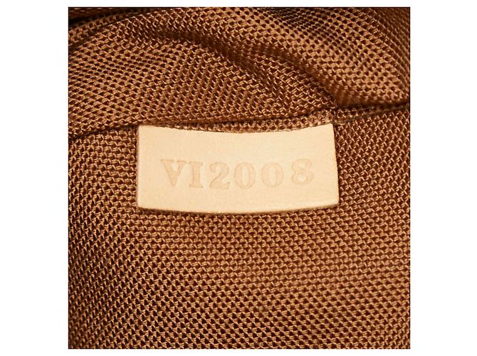 Borsa Louis Vuitton Monogram Palermo PM Marrone - vista 9