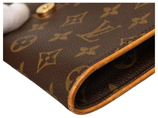 Pochette Twin GM Monogram Louis Vuitton - Borsa a tracolla e a spalla Marrone - vista 5