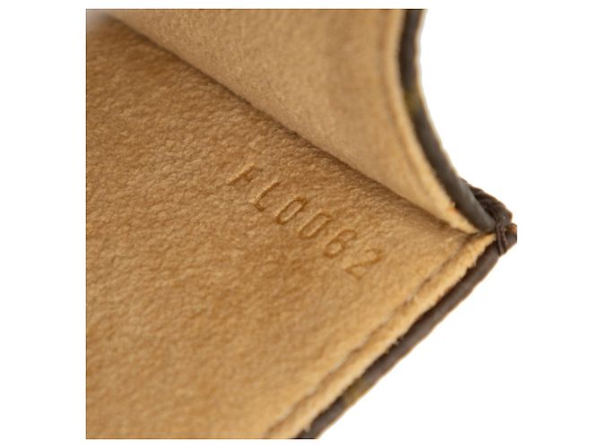 Borsa a tracolla Monogram Pochette Florentine Louis Vuitton Marrone - vista 7