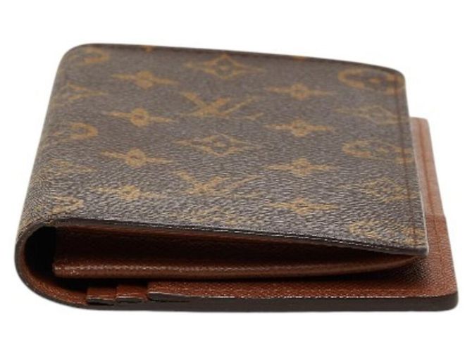 Louis Vuitton Monogram Brazza Bi-Fold Long Wallet Braun - Ansicht 3