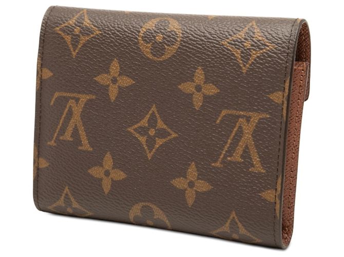 Cartera Victorine plegable monogram Louis Vuitton Castaño - vista 2