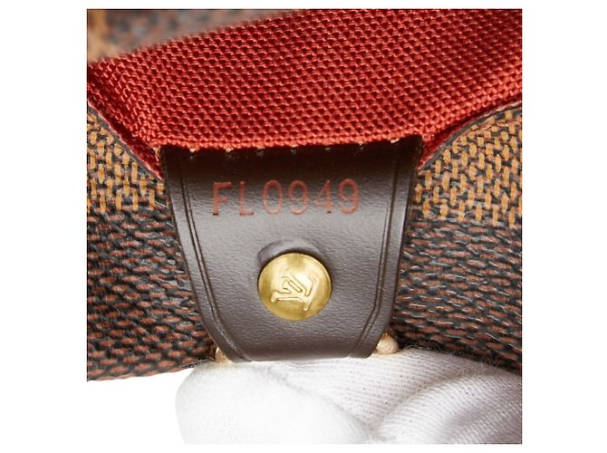 Borsa Tote Louis Vuitton Damier Clifton Marrone - vista 10
