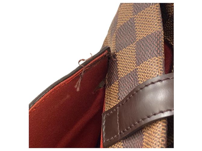 Borsa Tote Louis Vuitton Damier Clifton Marrone - vista 6