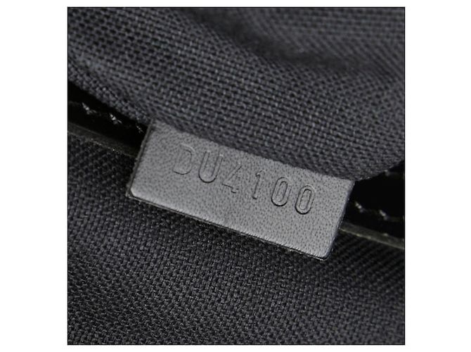 Borsa a tracolla Louis Vuitton Damier Graphite Tadao Nero - vista 12