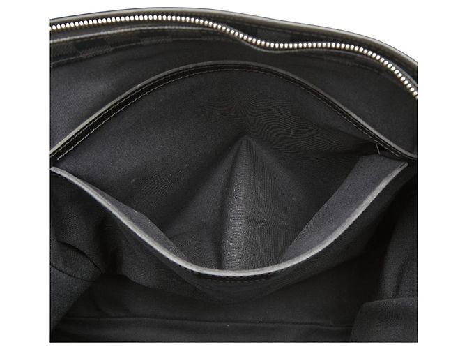 Borsa a tracolla Louis Vuitton Damier Graphite Tadao Nero - vista 9