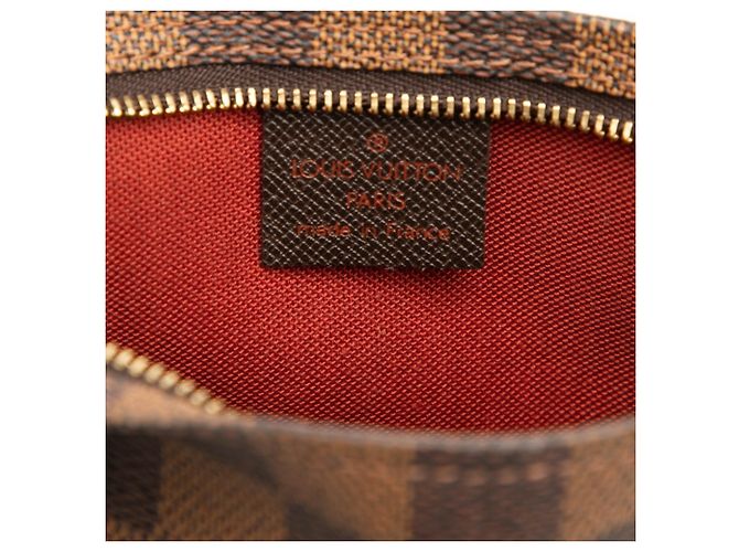 Louis Vuitton Damier Trouse Pochette Accessori Trucco Marrone - vista 5