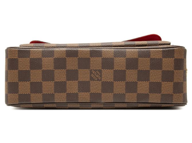 Borsa a tracolla Louis Vuitton Damier Ravello GM Marrone - vista 3