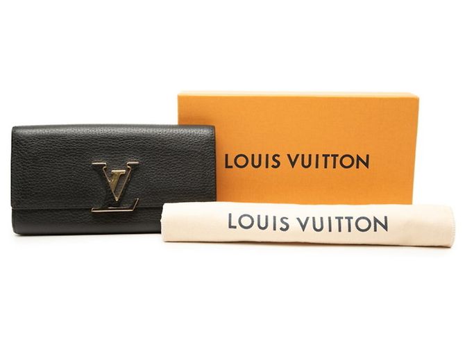 Cartera Long Capucines Louis Vuitton Negro - vista 9