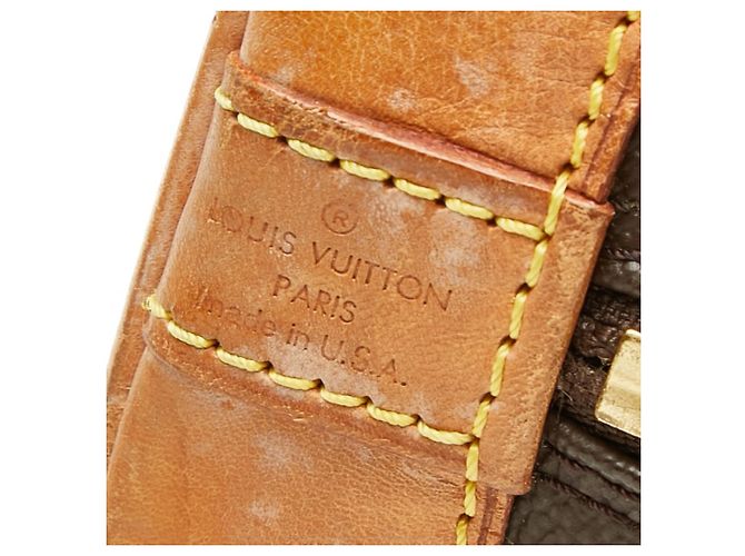 Borsa Louis Vuitton Monogram Alma PM Marrone - vista 10
