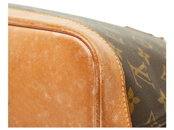 Borsa Louis Vuitton Monogram Alma PM Marrone - vista 4