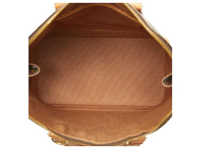 Borsa Louis Vuitton Monogram Alma PM Marrone - vista 8