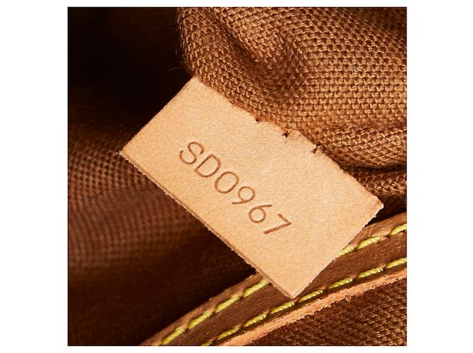 Borsa Louis Vuitton Monogram Alma PM Marrone - vista 9