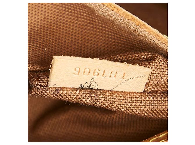 Borsa Louis Vuitton Monogram Alma PM Marrone - vista 9