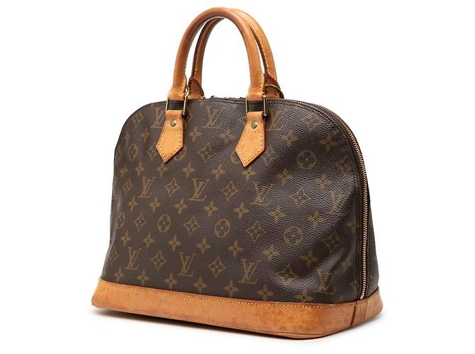 Borsa Louis Vuitton Monogram Alma PM Marrone - vista 2