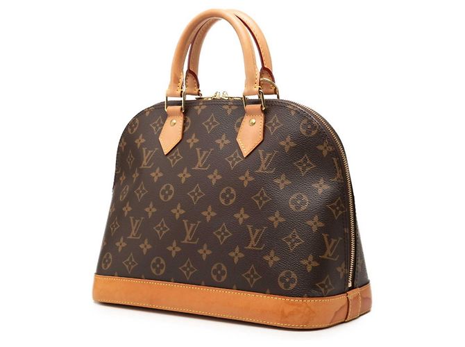 Bolsa Louis Vuitton Monogram Alma PM Marrom - vista 2
