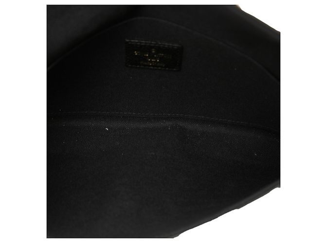Borsa a tracolla Louis Vuitton Monogram Empreinte Pochette Felicie Chain Nero - vista 5