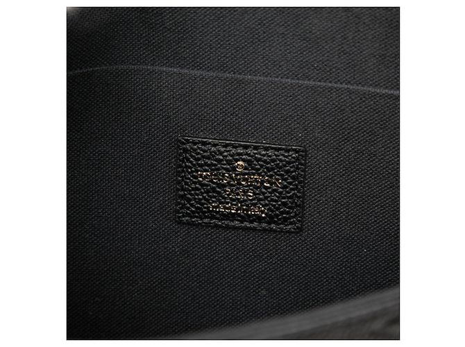 Borsa a tracolla Louis Vuitton Monogram Empreinte Pochette Felicie Chain Nero - vista 6